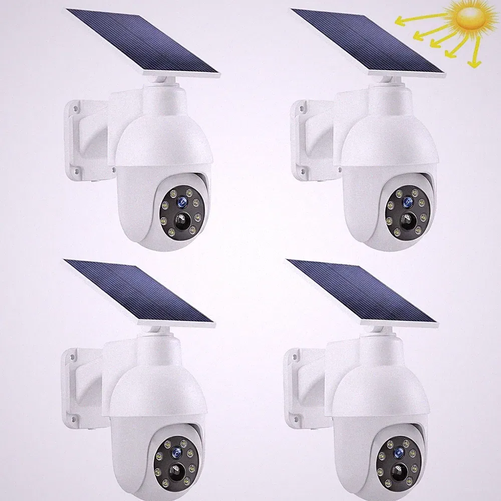 Solar Kamera Attrappe mit LED