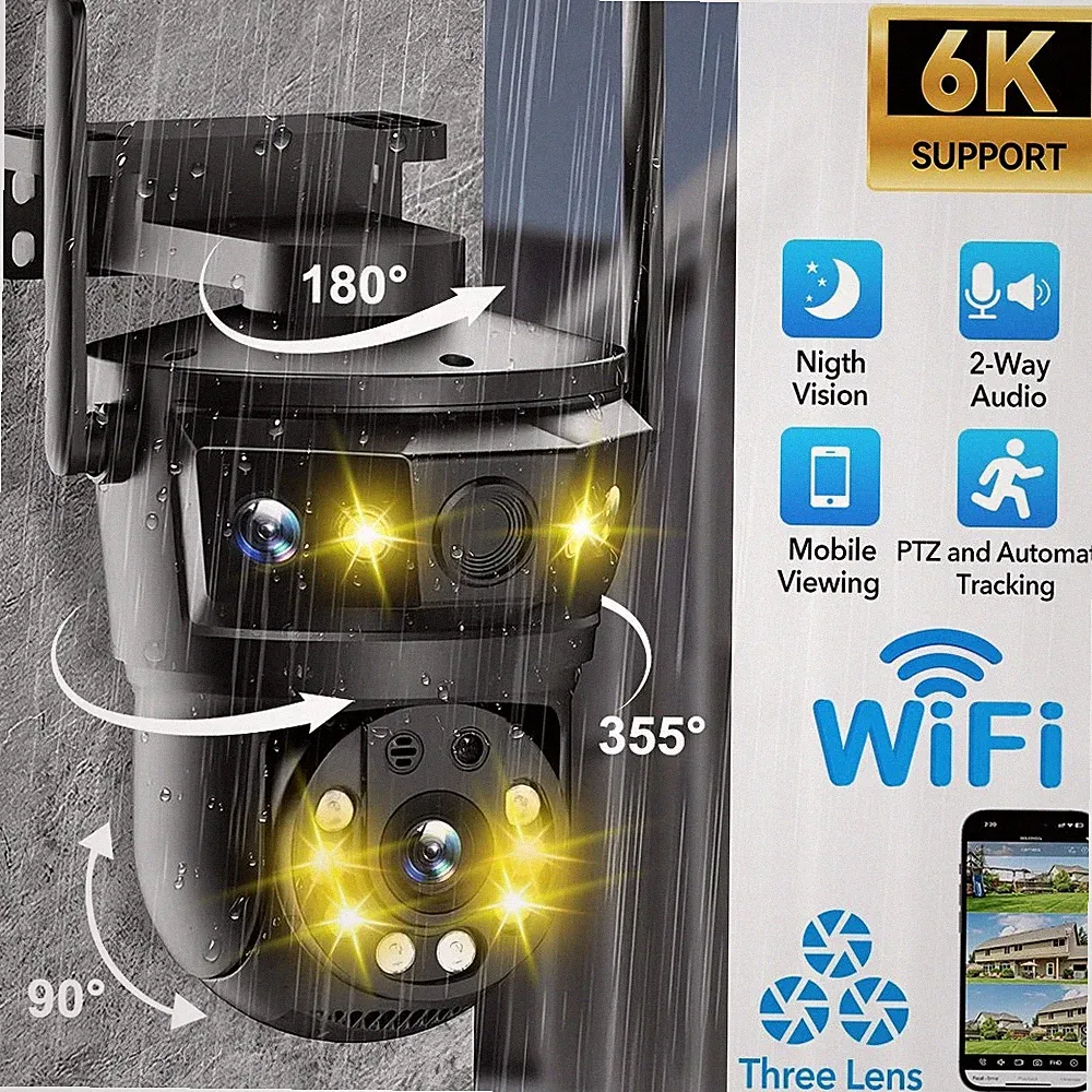 Y13S 6K 12MP WLAN PTZ Kamera