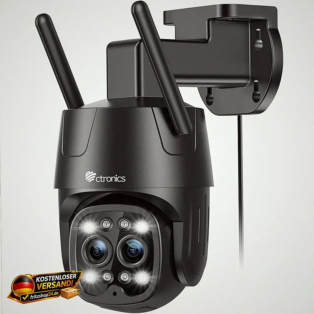 2.5K 4MP 6X Hybrid-Zoom WLAN Kamera