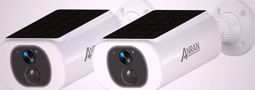 ANRAN 2K HD Überwachungskamera Aussen Solar Wlan