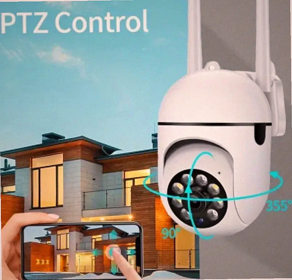 2K PTZ Überwachungskamera Aussen WLAN IP Kamera Outdoor PTZ Dome WiFi IP Kamera