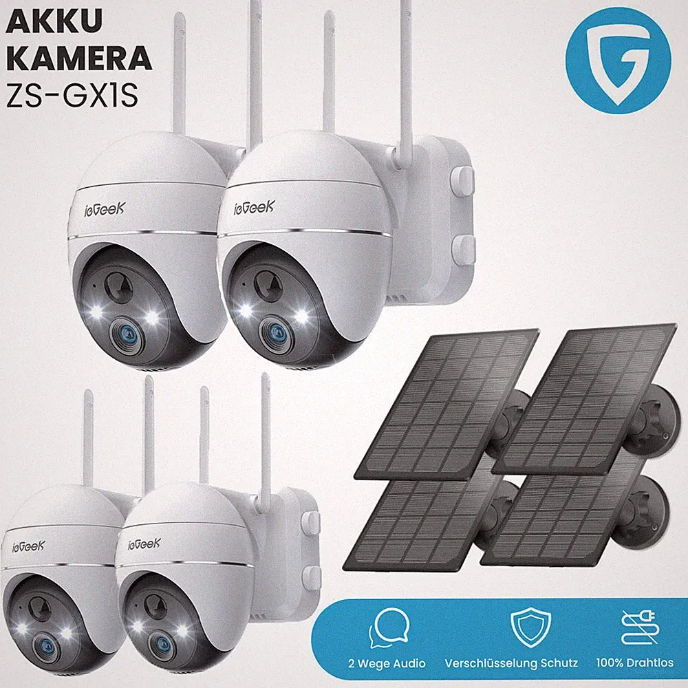ieGeek ZS-GX1S 2K Akku Kamera