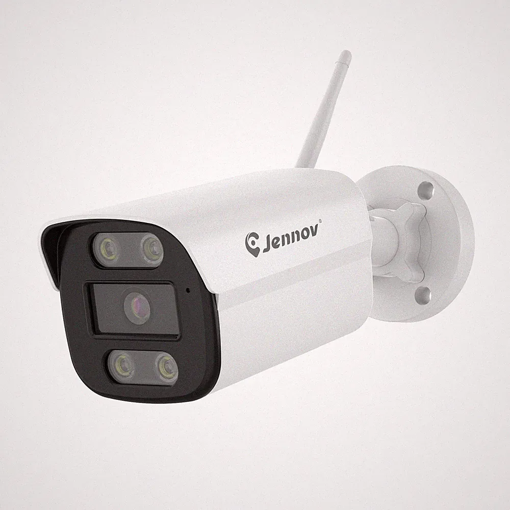 2Pack 5MP WLAN Kamera Aussen Überwachungskamera 2-Wege-Audio Für JENNOV J-series