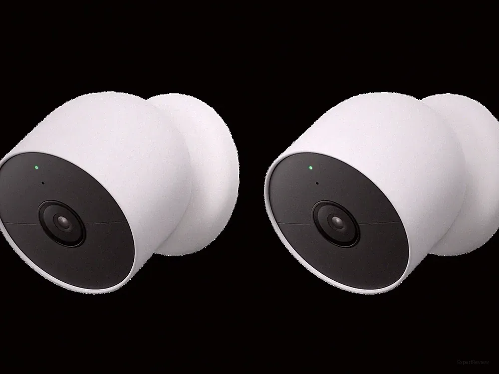 2x Google Nest Cam Überwachungskamera Innen/Außen - Schnee | NEU | OVP ✅