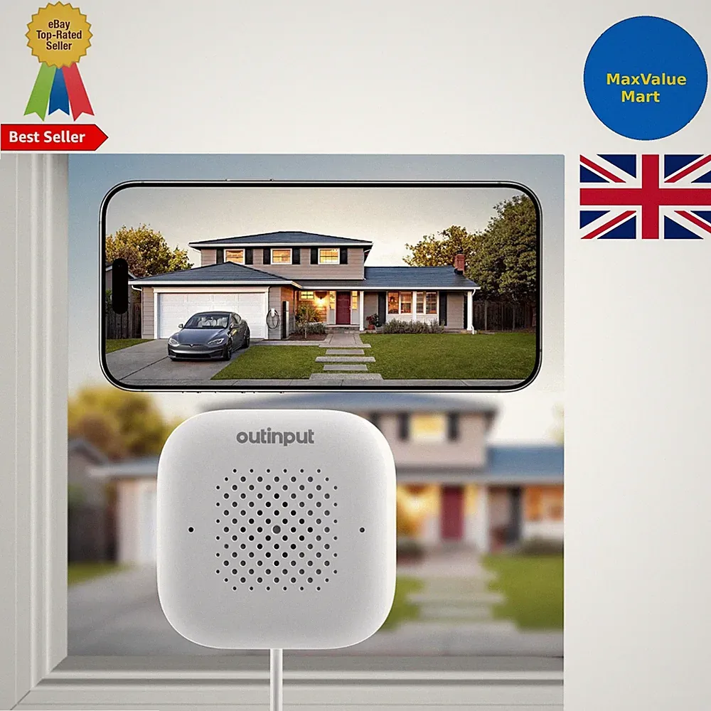3MP 2K Innen Fenster Kamera 2,4GHz WiFi Fensterkameras für Home Security Look