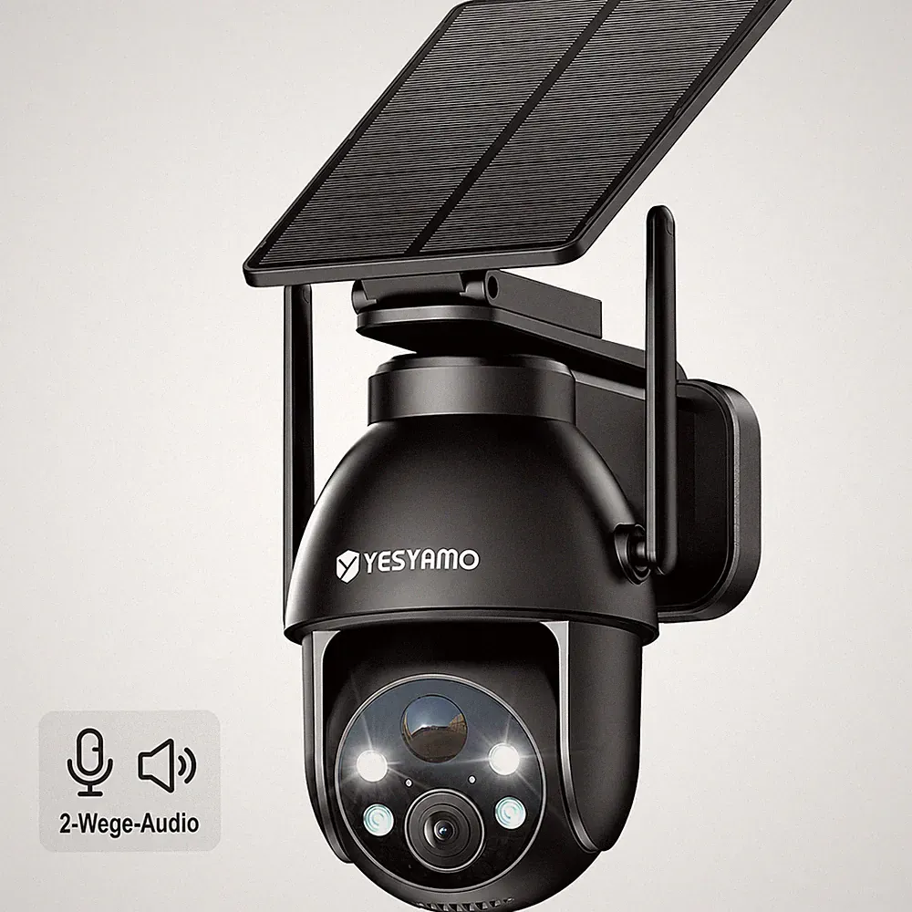YESYAMO 3MP Solar WLAN Kamera