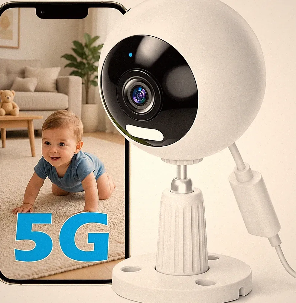 3MP Überwachungskamera Innen Außen 2-Wege-Audio 5G