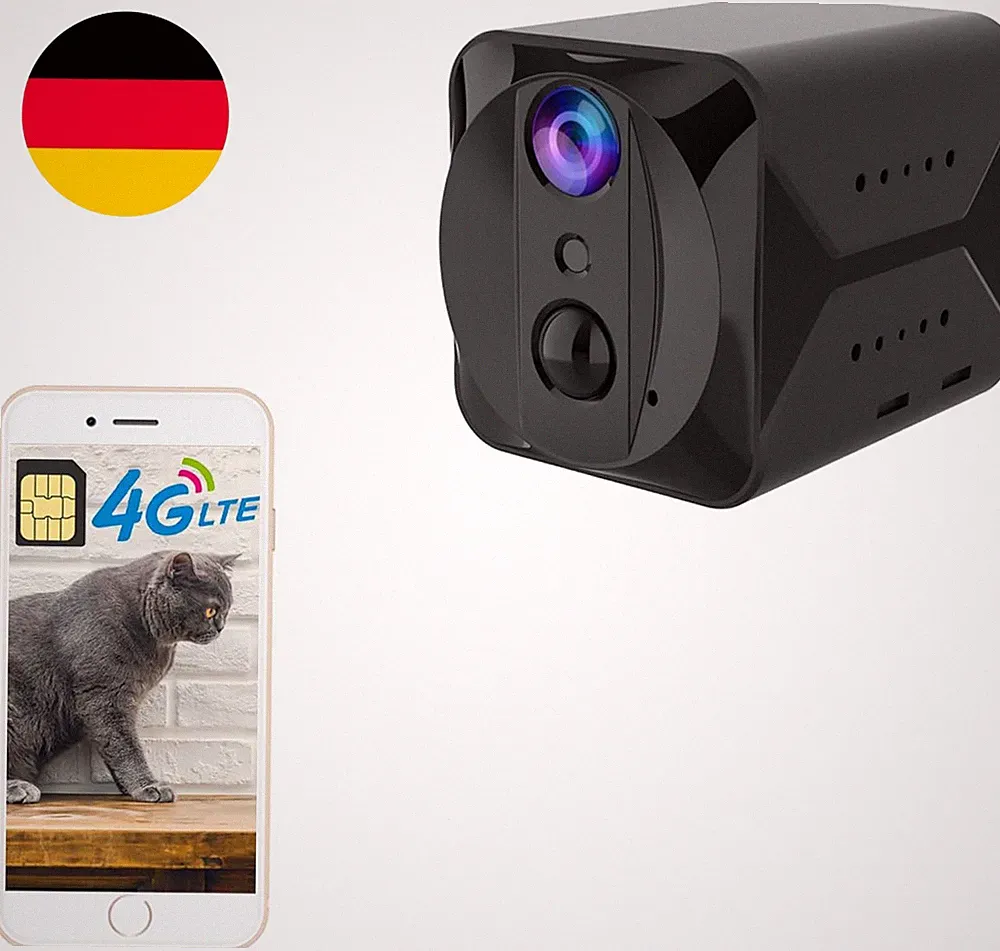 4G Mini Kamera 2K Weitwinkel