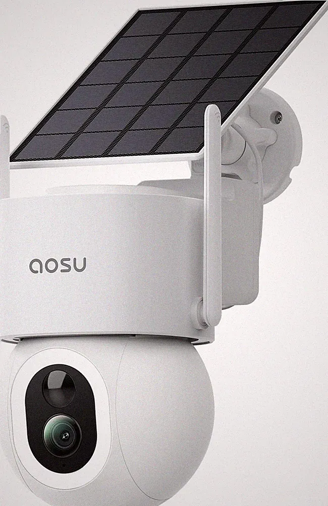 4K 8MP Solar PTZ Überwachungskamera