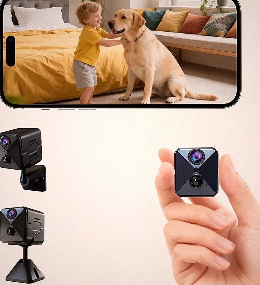 4K Mini Kamera Innen Überwachungskamera