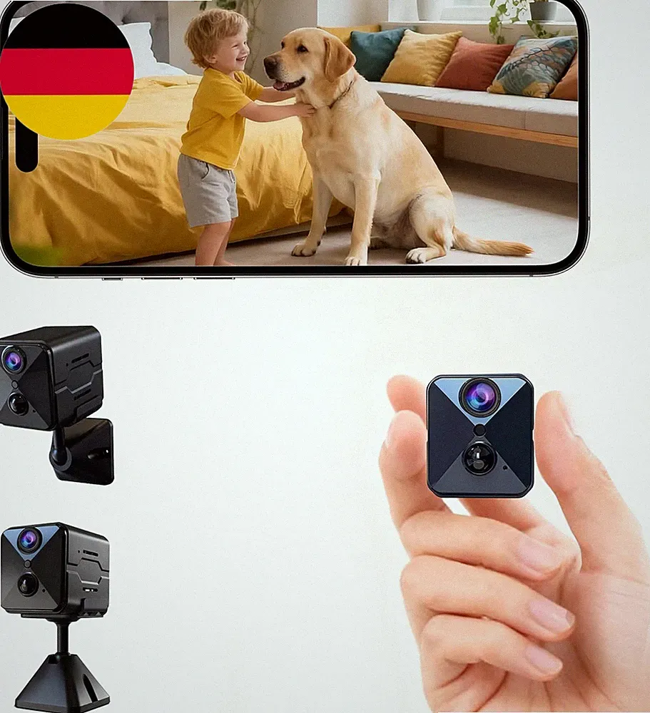 4K Mini Kamera Überwachungskamera
