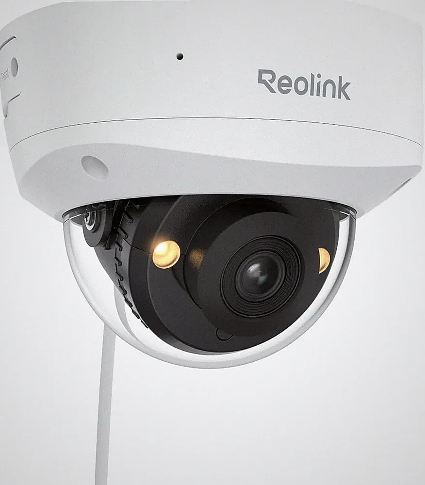 4K PoE Überwachungskamera Außen 125° Weitwinkel, Nachtsicht, 2-Weg-Audio, IP67