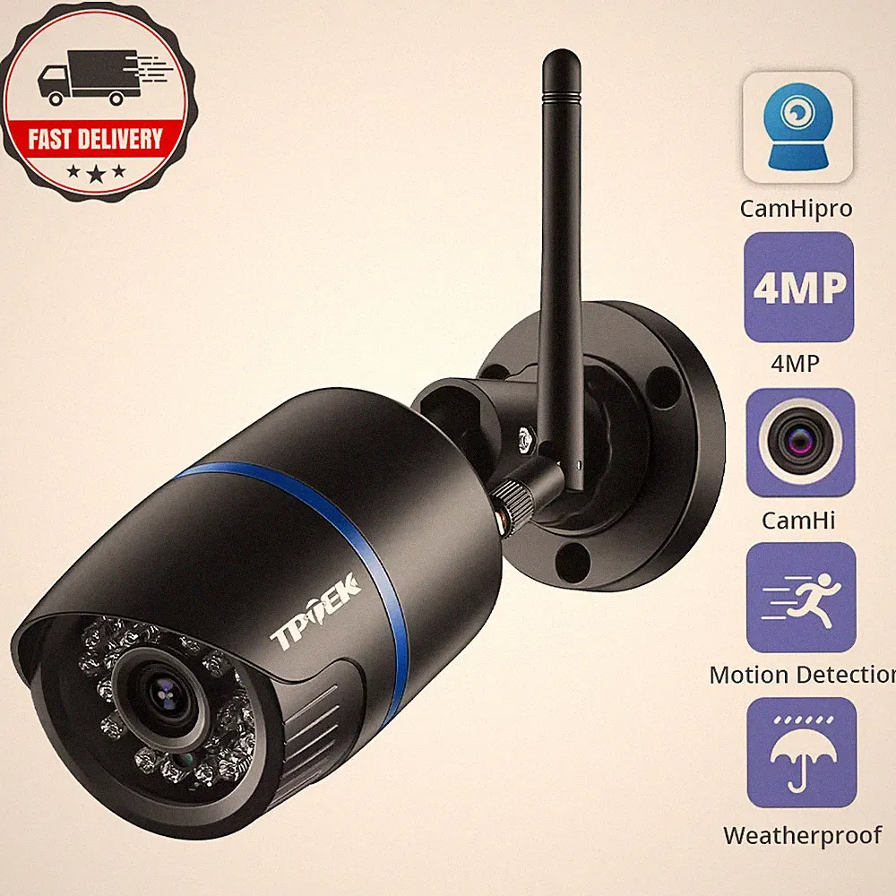 4MP 1080P IP Kamera Outdoor WLAN Überwachungskamera Wireless Videoüberwachung WLAN
