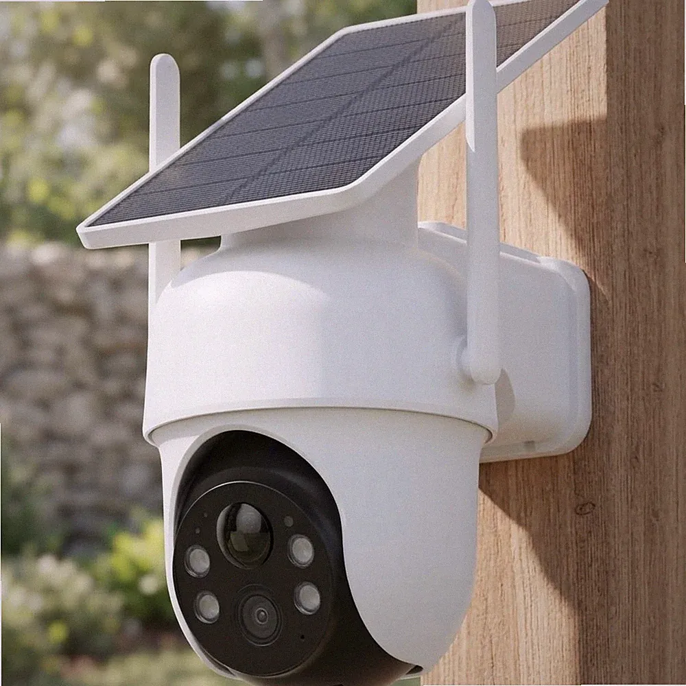 4MP Ultra HD Outdoor Überwachungskamera - 360° Sicht, Dual-Band WiFi & Nachtsicht
