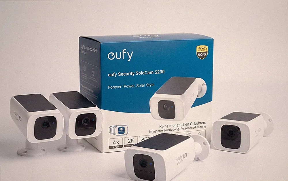 4x eufy SoloCam S40 Solar
