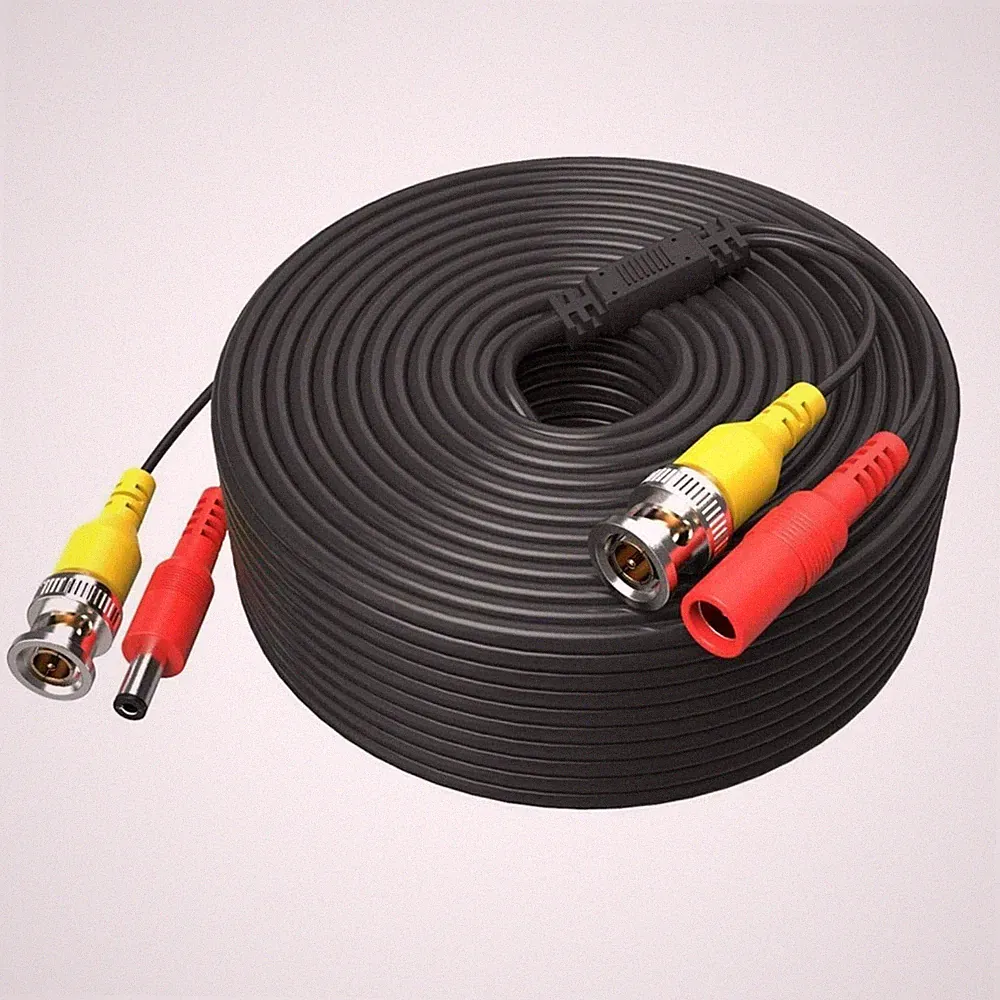 5 m 10 m 15 m-50 m BNC DC Strom Video Kabel CCTV Überwachungskamera DVR Verlängerungskabel