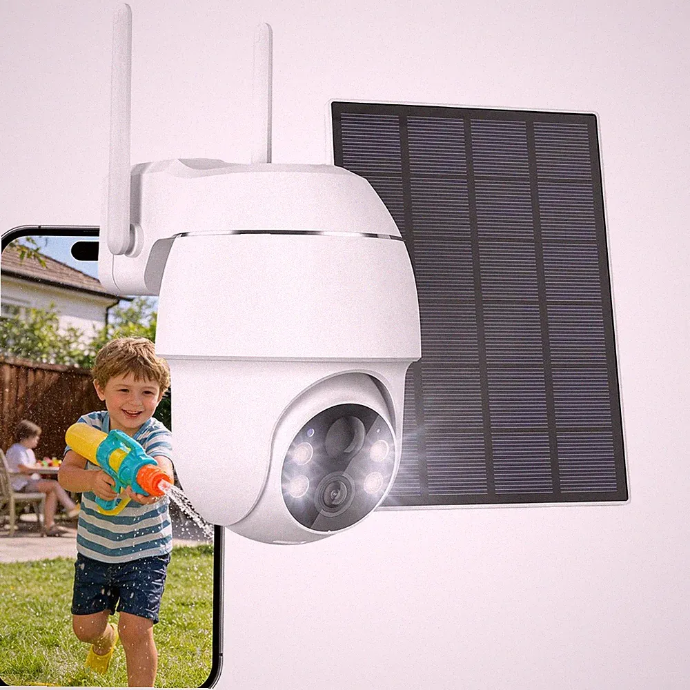 5MP Solar Akku WLAN PTZ Kamera
