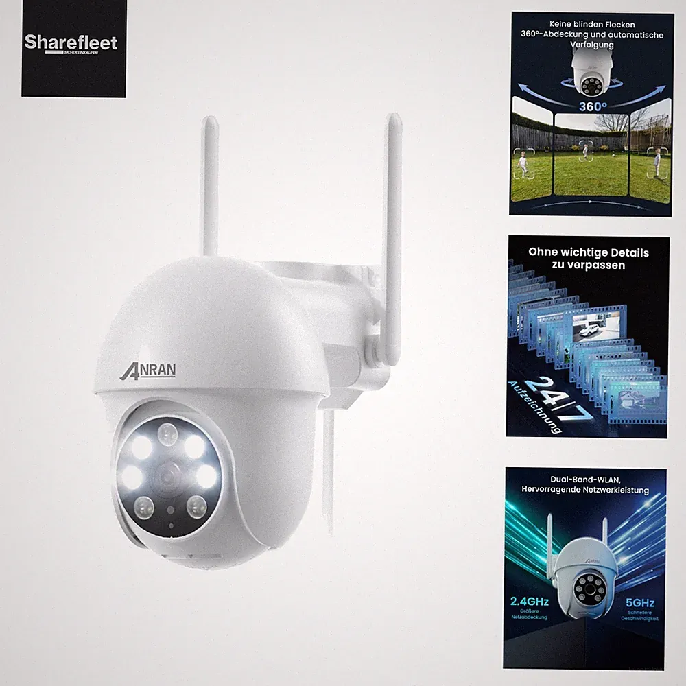 5MP WLAN Überwachungskamera