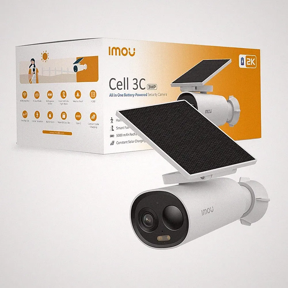 6976391038820 Imou Cell 3C All in One Patrone (Form) IP-Sicherheitskamera Drauße