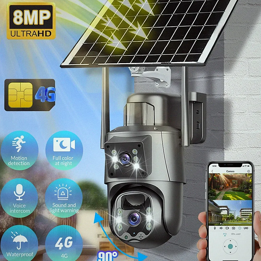 KEPEAK SmartCam 4K 4G LTE PTZ Überwachungskamera