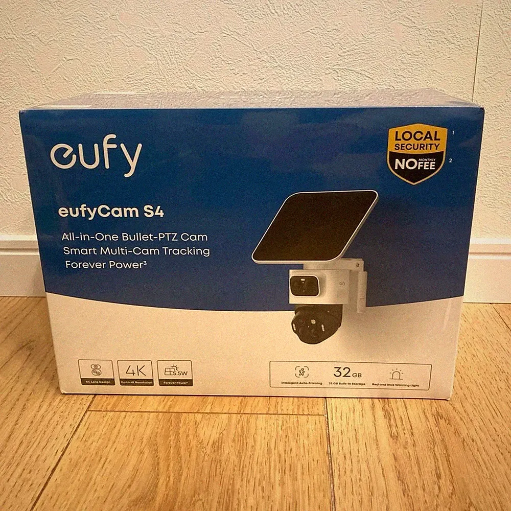 eufy S4 2-in-1 4K/2K Solar Kamera