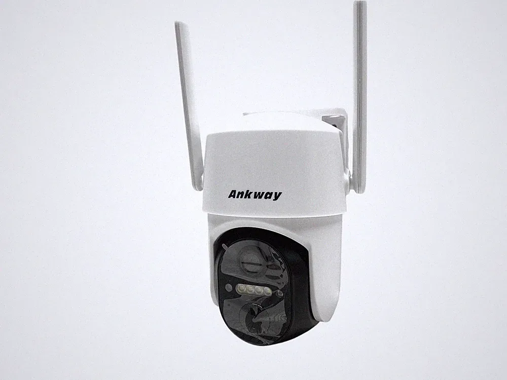 ANKWAY 2K 2.4 Ghz WiFi 355°/140° Außenkamera mit Solarpanel B-WARE
