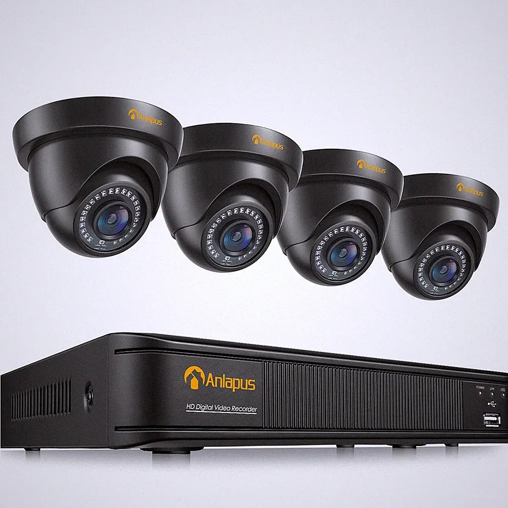 Anlapus 1080P CCTV Set 4 Kameras