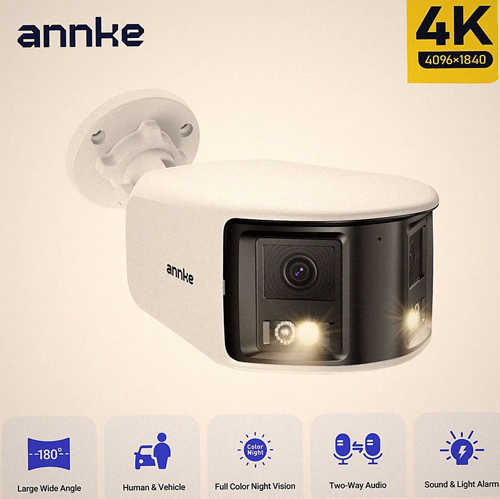 ANNKE 4K POE 8MP AI Überwachungskamera