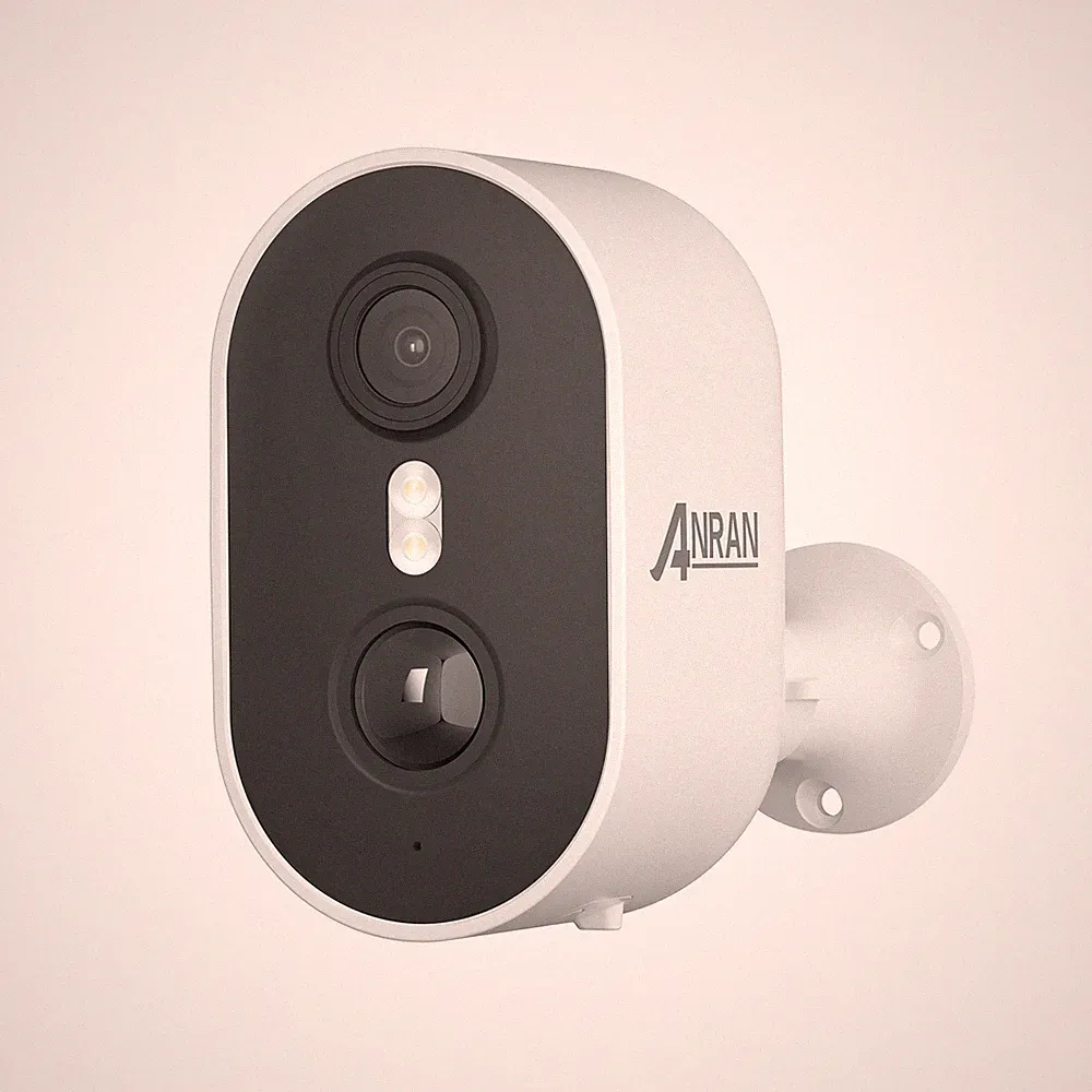 ANRAN 3MP WLAN Batterie Überwachungskamera Aussen Heim Audio Kabellose Kamera