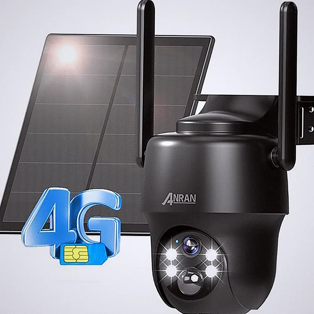 ANRAN 4G LTE PTZ Solar Kamera