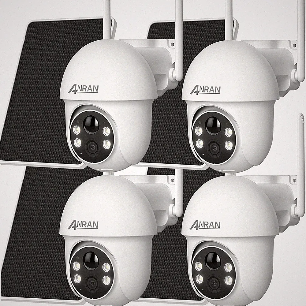 ANRAN 5MP Solar Akku WLAN Kamera IP65
