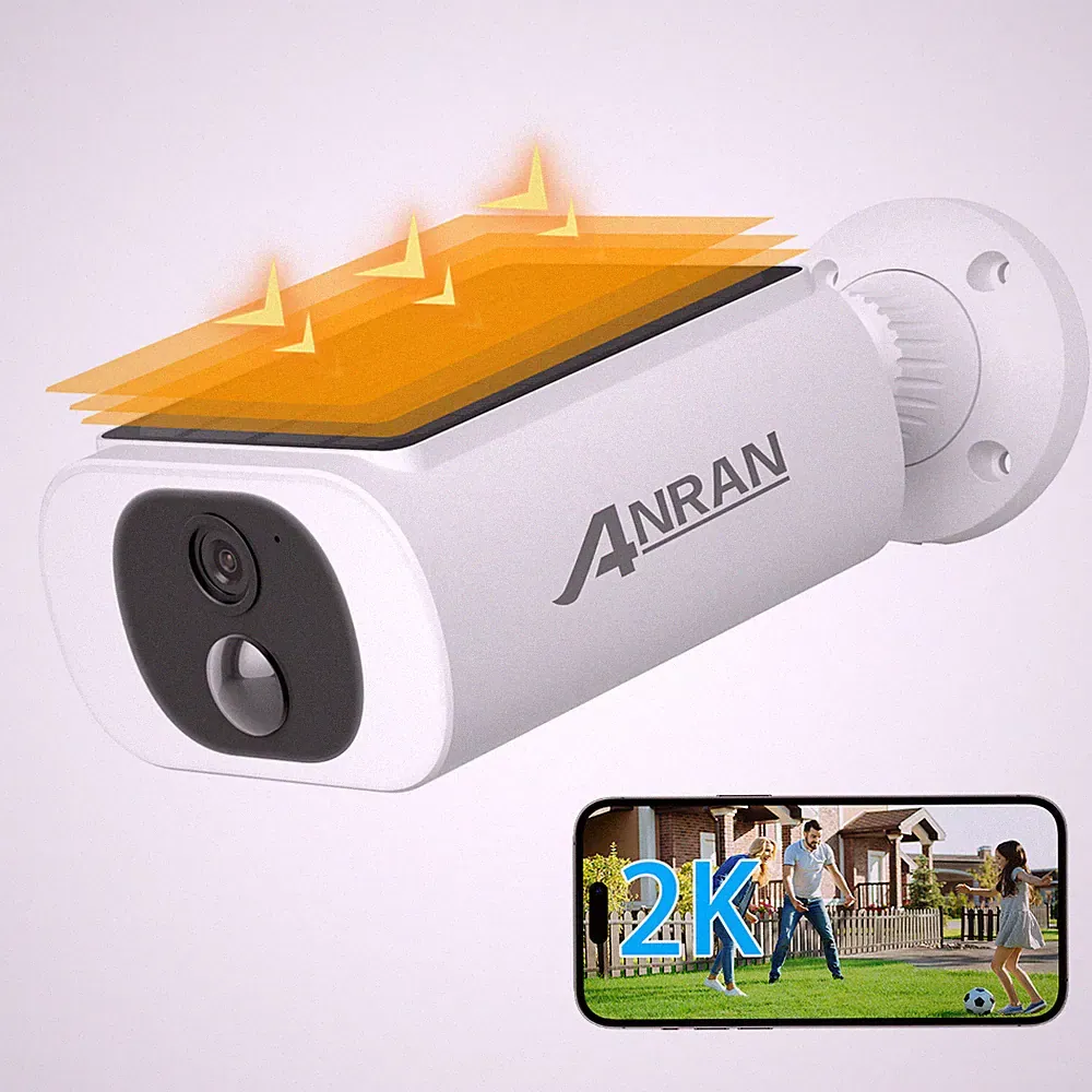 ANRAN S02 Solar WLAN Überwachungskamera 3MP