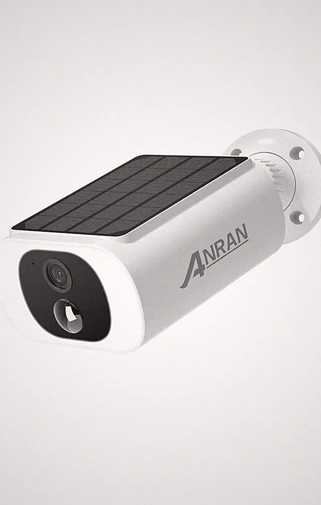 ANRAN Solar Outdoor Überwachungskamera Kabellos Nachtsicht WiFi Audio