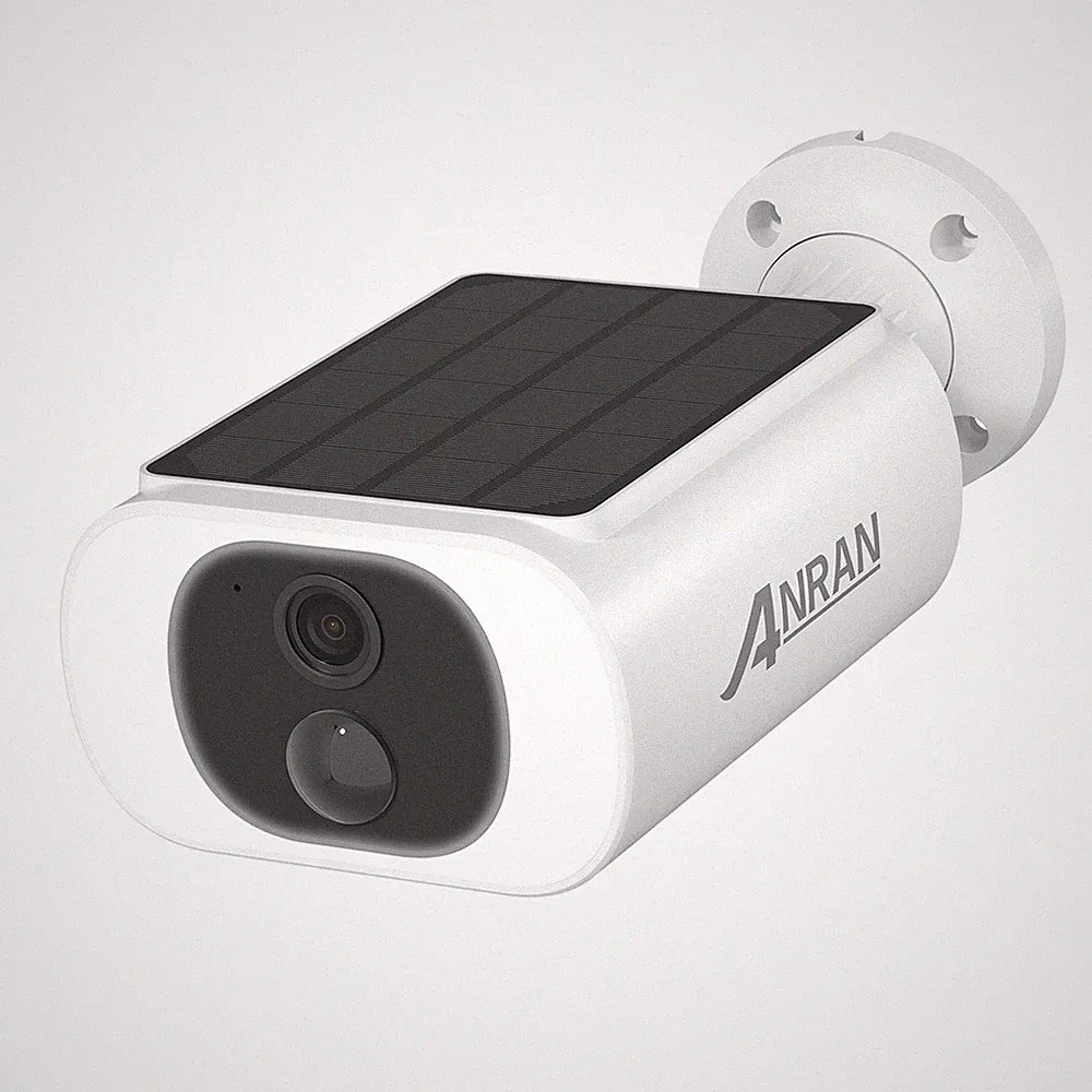 ANRAN überwachung Kamera Außen Wlan WiFi Kabellos Solar Akku Outdoor Camera 5MP