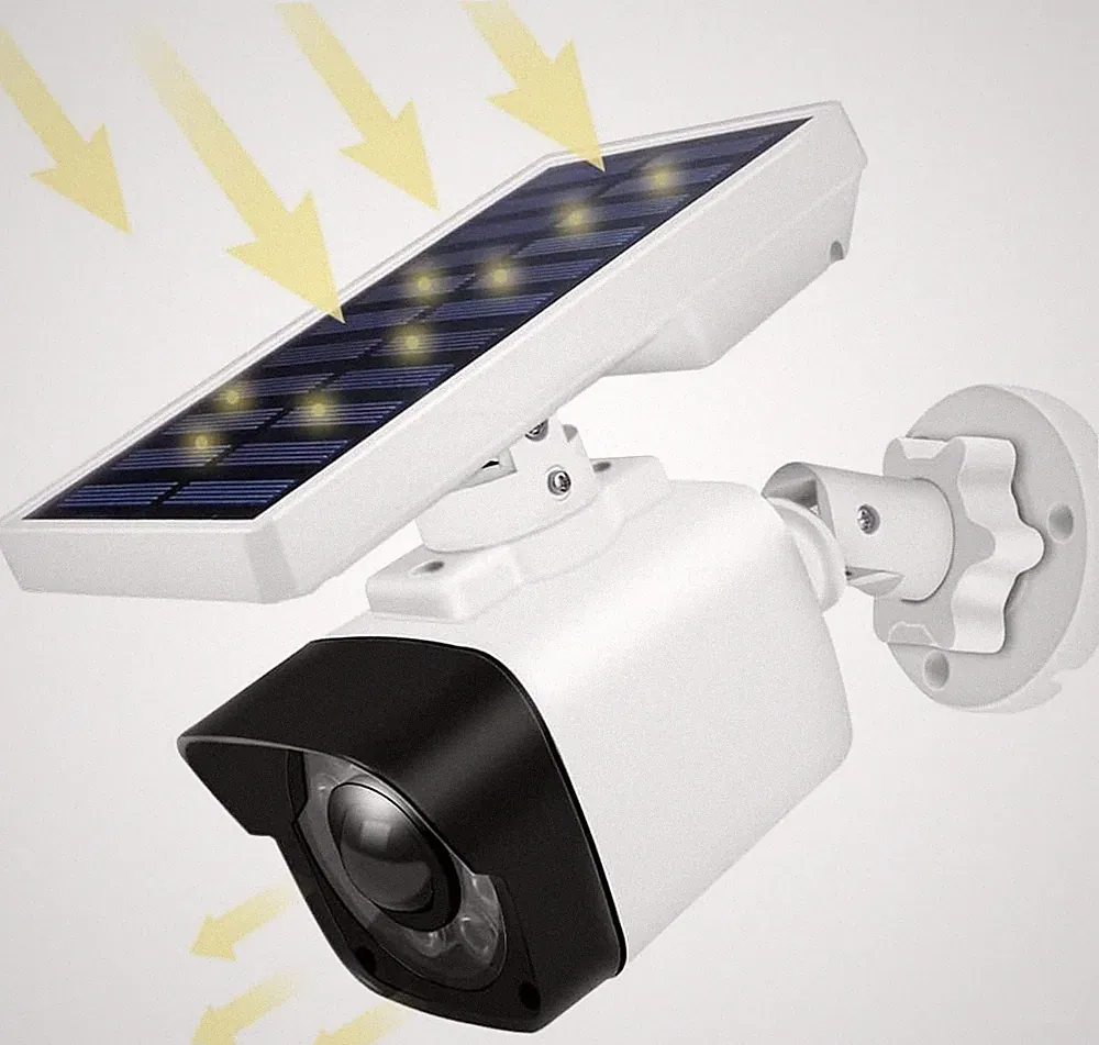 Aottom Dummy Kamera mit Solarlampe