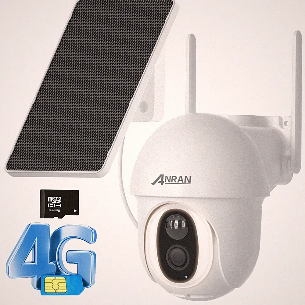 ARCCTV 3G/4G LTE Überwachungskamera Aussen mit SIM-Karte 4MP WLAN IP Kamera IP66