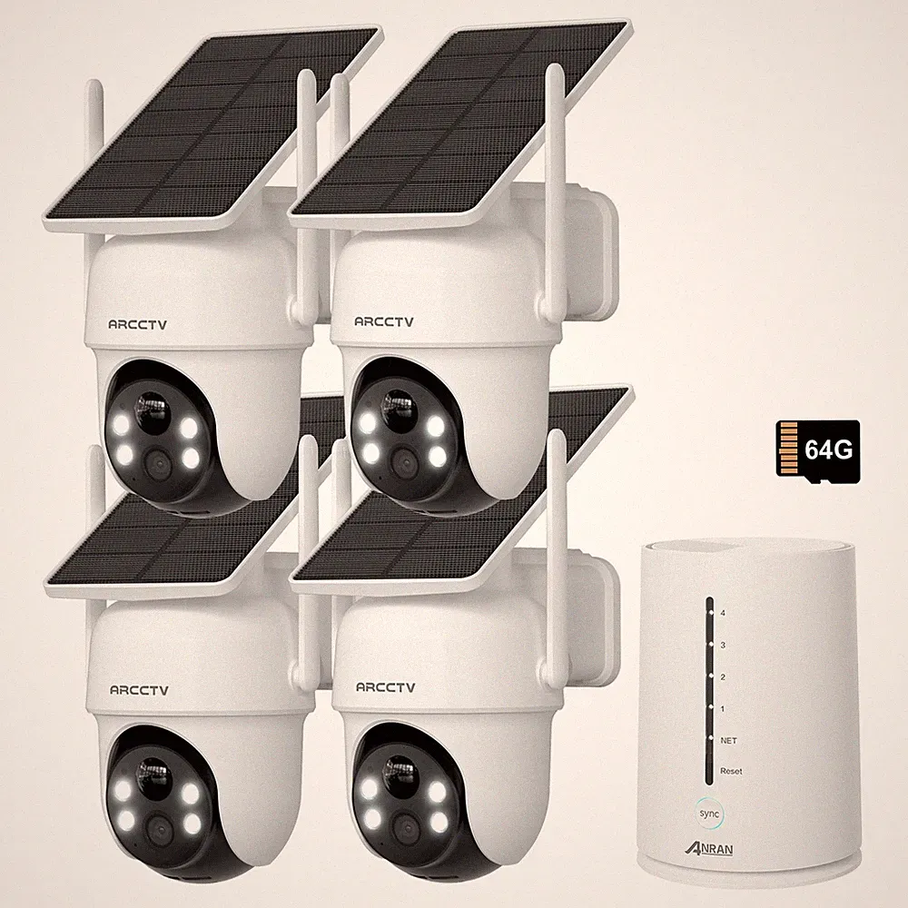 ARCCTV 4MP Kamera Set Solar