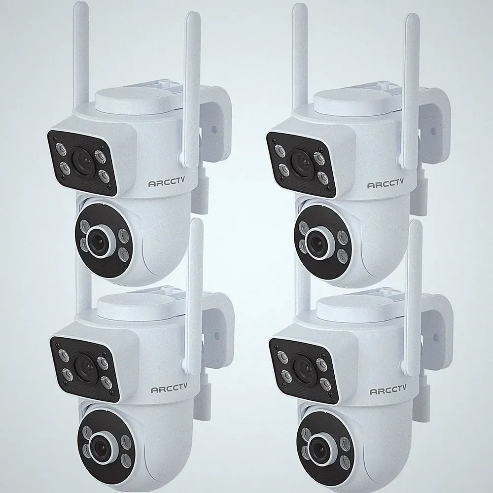 ARCCTV 4MP Überwachungskamera Aussen WLAN PTZ 360° Kameras Funk Heim Nachtsicht
