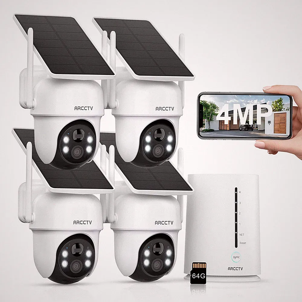 ARCCTV SmartCam 4MP Solar WLAN Kamera