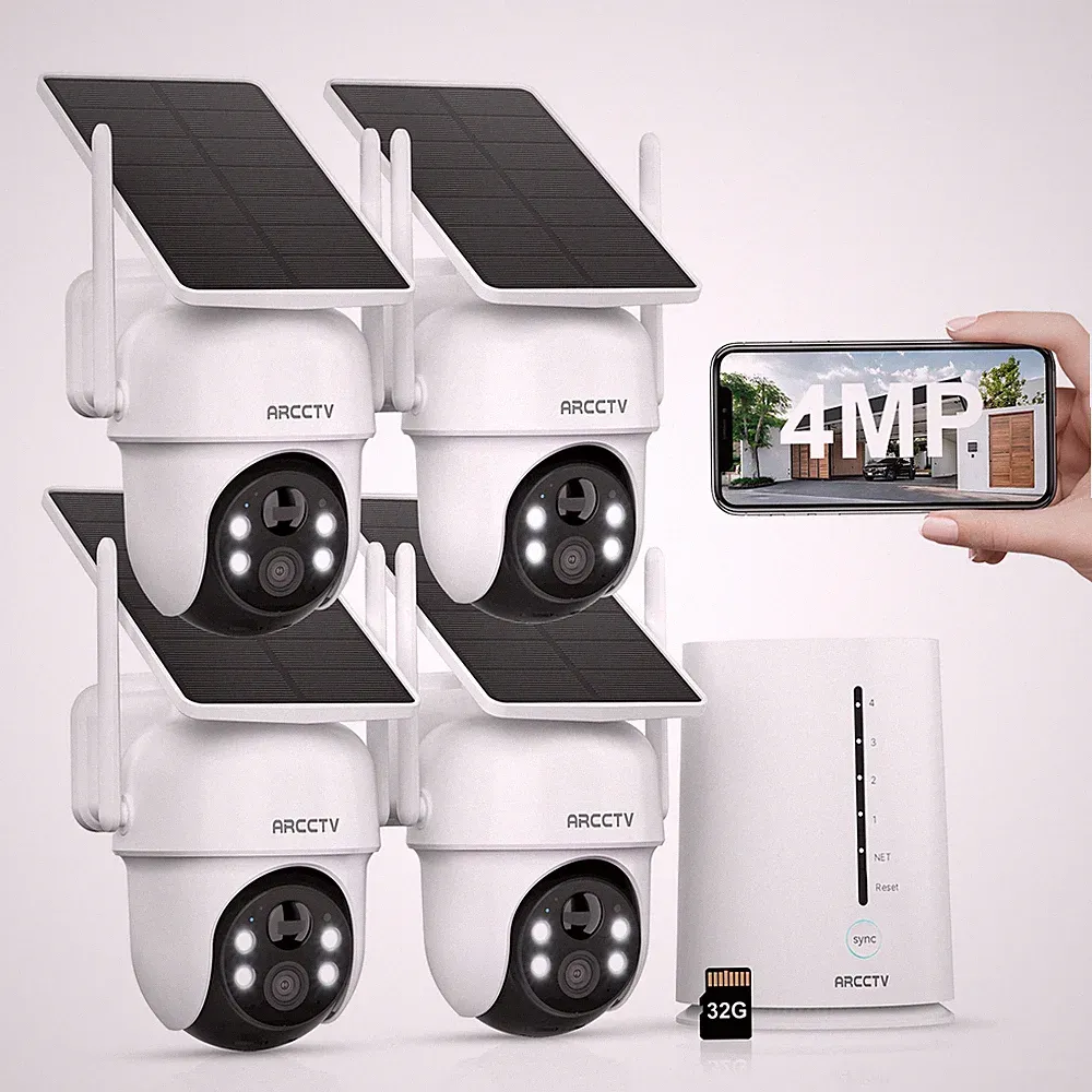 ARCCTV Solar Akku Kamera 4K