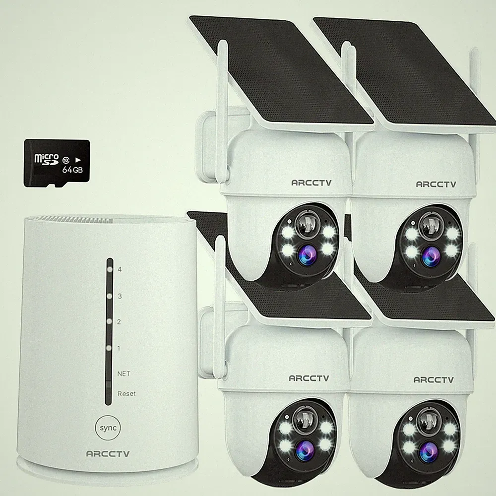 ARCCTV WLAN Solar Kamera Set