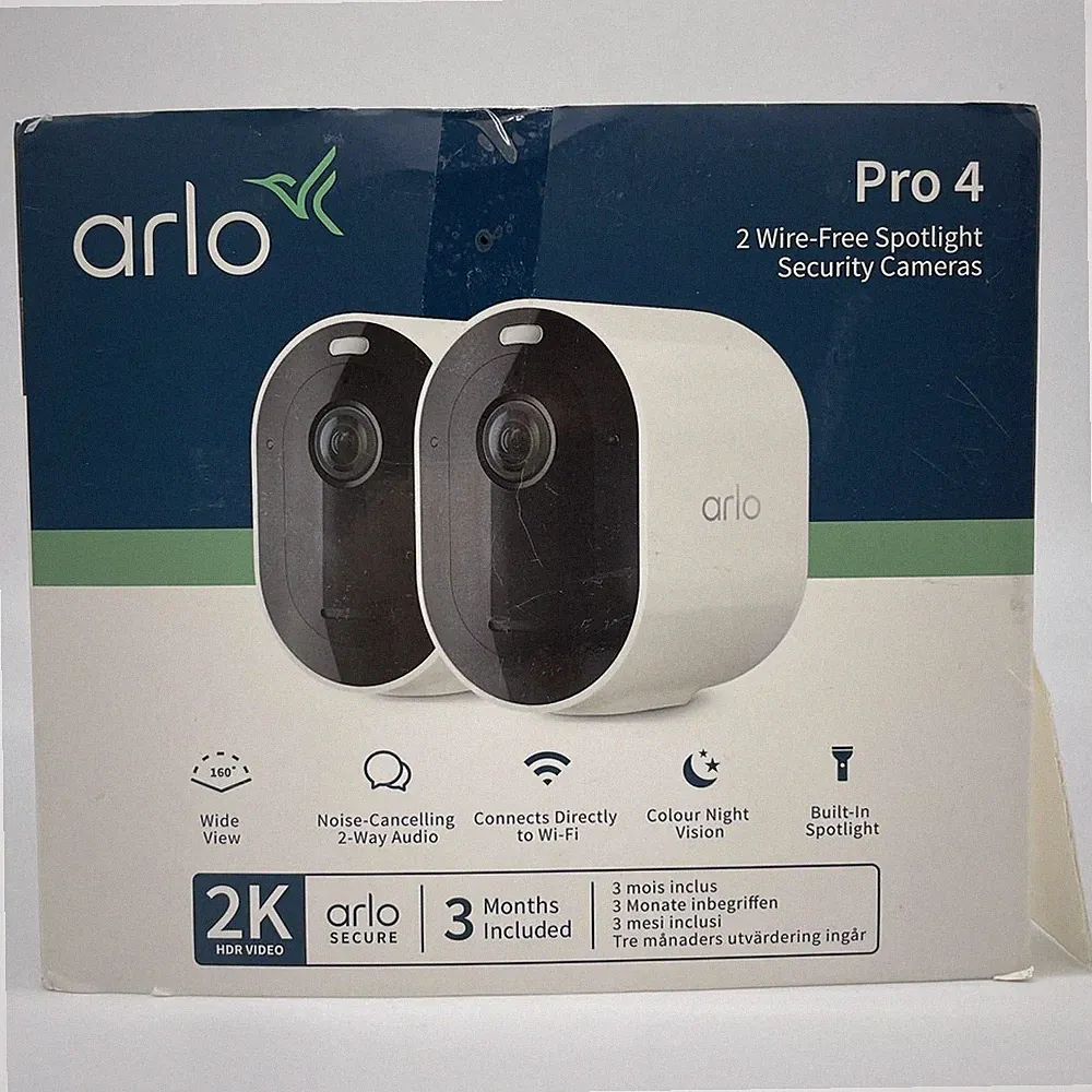 Arlo Pro 4 Spotlight WLAN-Überwachungskamera
