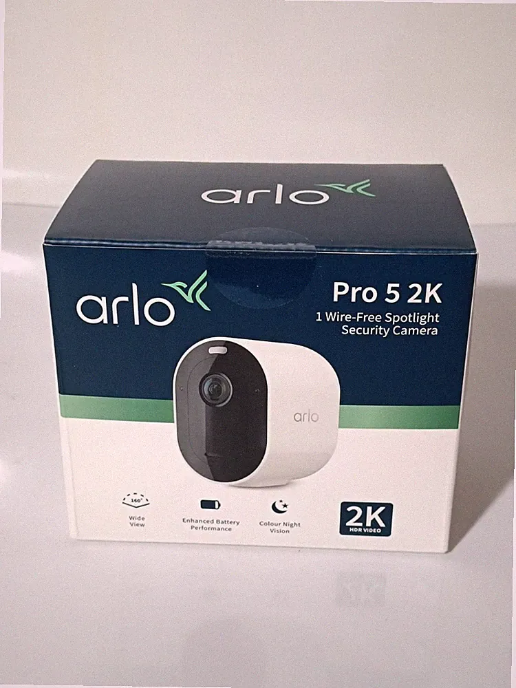 Arlo Pro 5 2K Überwachungskamera Aussen WLAN, HDR, 160°, Kabellos - Weiß _0.56_5