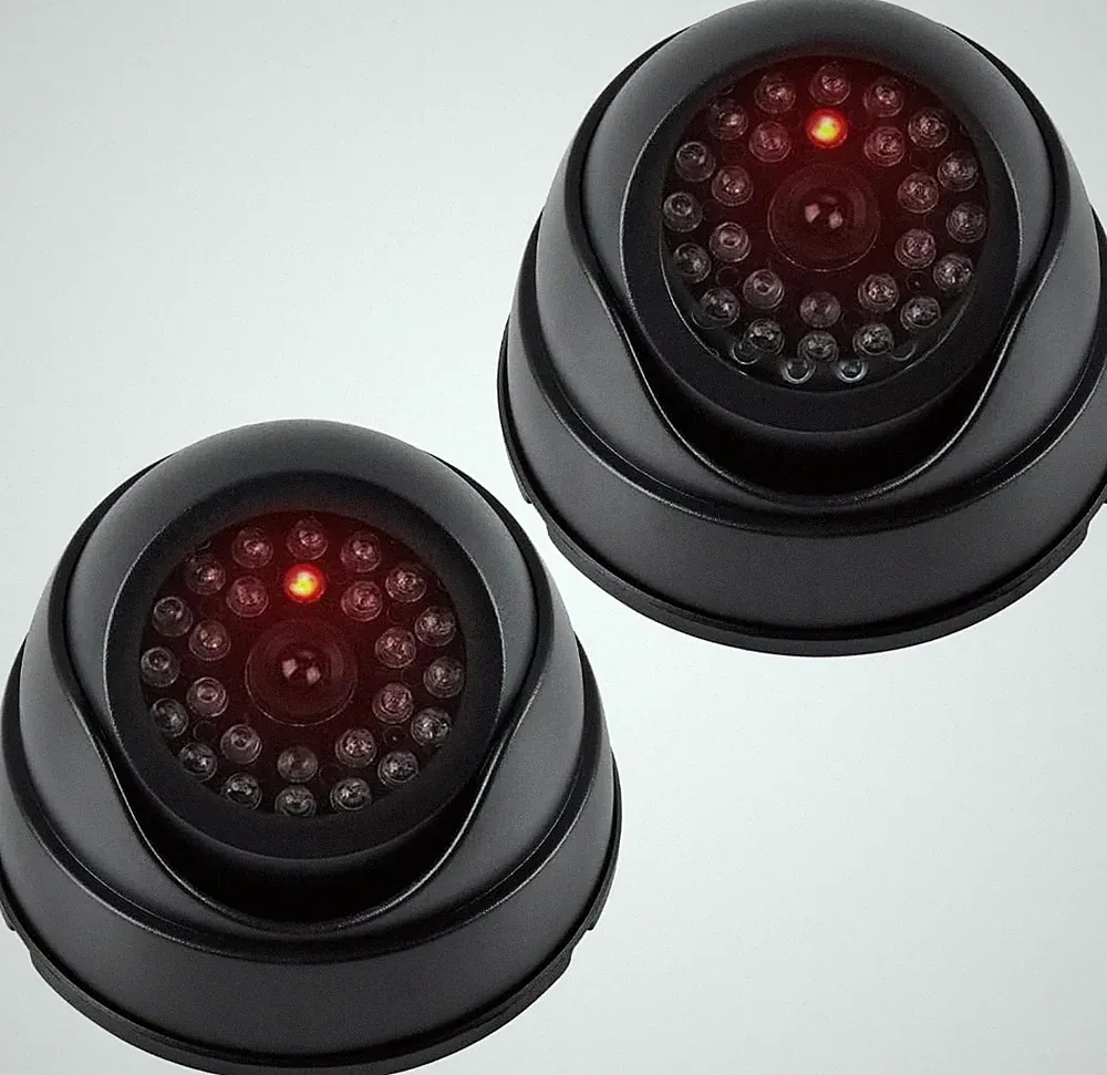 Attrappen Kamera Set mit LED