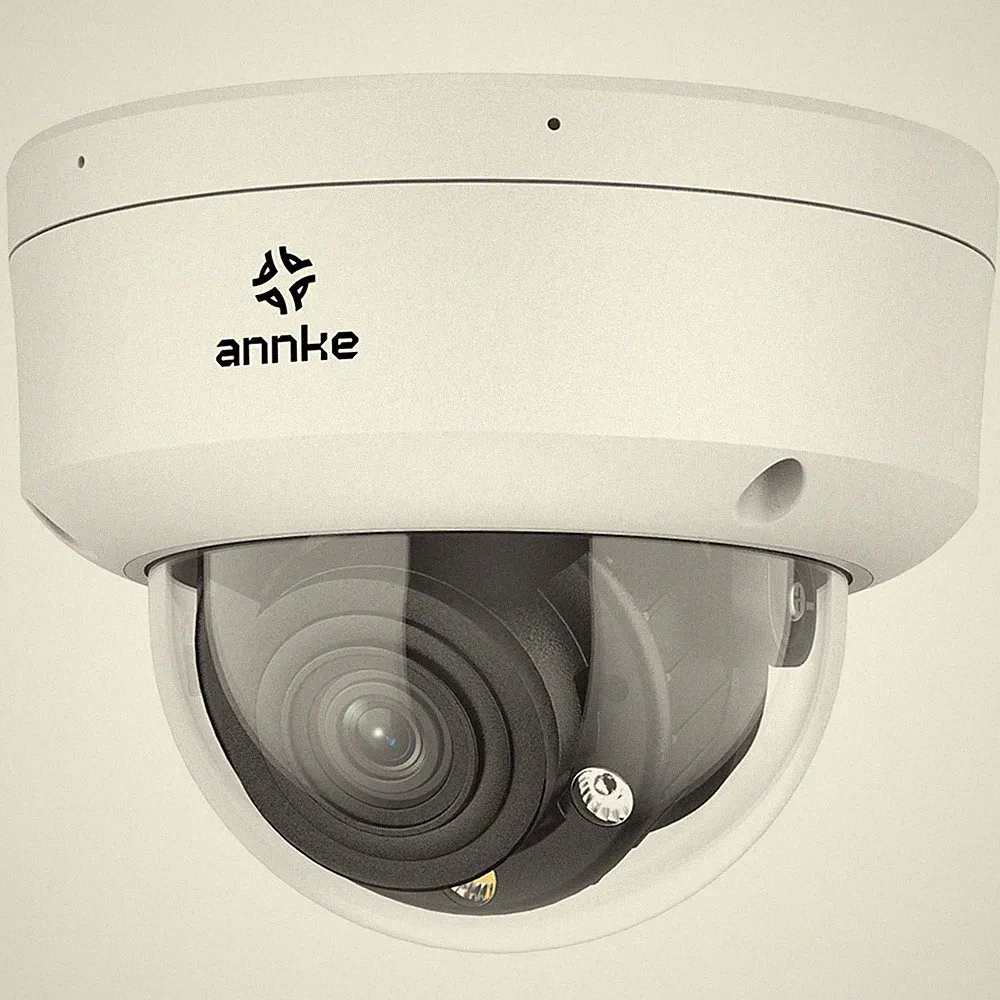 B-Ware ANNKE I91DQ 8 MP 4K PoE Dome Überwachungskamera mit 4-fach optischem Zoom
