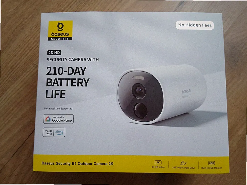 Baseus Security B1 Outdoor Akku Solocamera 2K Überwachungskamera ohne Abo Neu