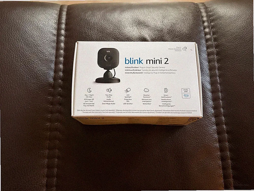 Blink Mini 2 Plug-in-Sicherheitskamera 1080p
