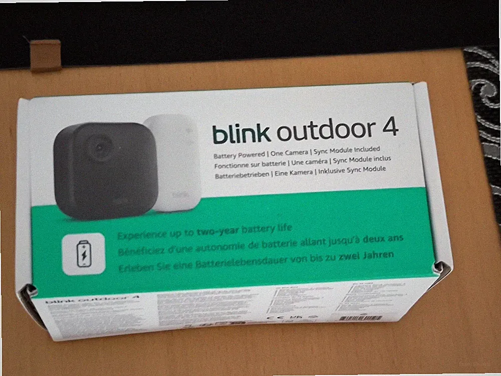 Blink Outdoor 4 / Außenkamera 4 (2025) mit Sync Module Core | NEU und OVP