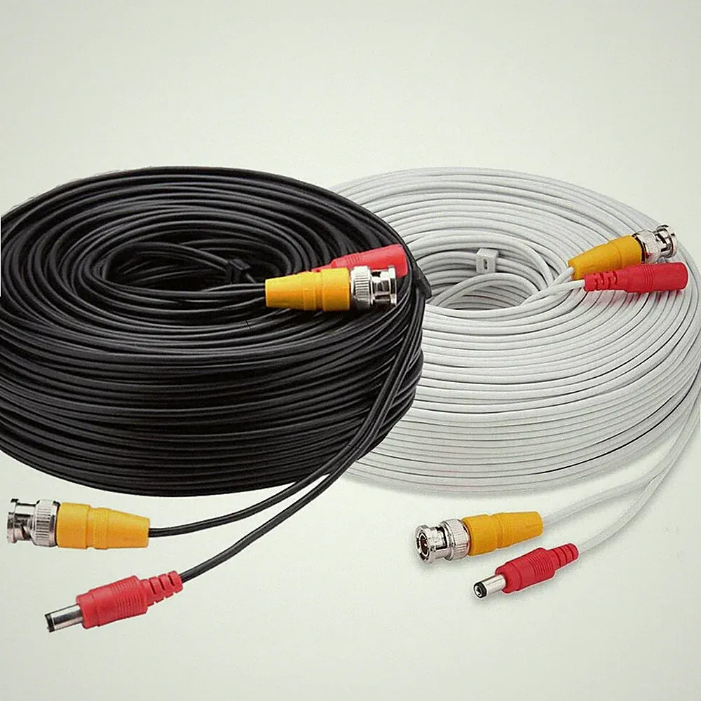 BNC CCTV Kamera Kabel Video und Strom DVR Kamera Verlängerungskabel 5m - 100m