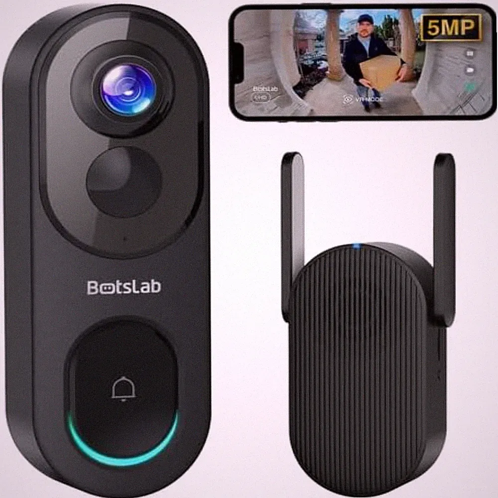 BOTSLAB R810 Akku Türklingel Kamera